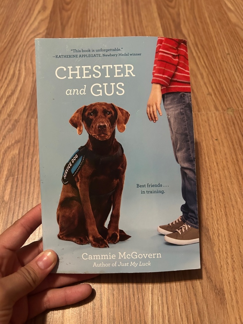 Chester and Gus Book — Blue Cover